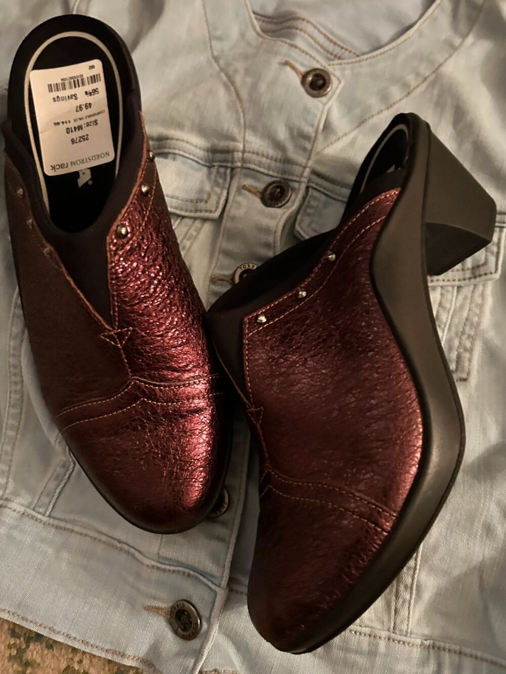 romika European  size 41 = 91/2  shoes  9.5 mules casual dress